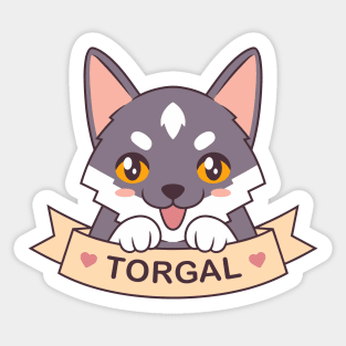 Puppy Torgal Sticker